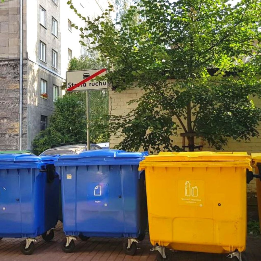 Recycling in Warsaw&nbsp;Poland